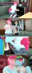 3d_(artwork) absurd_res anthro appliance baking big_butt butt butt_grab cake clothing comic cooking crossgender dessert digital_media_(artwork) duo earth_pony equid equine flirting food friendship_is_magic hand_on_butt handwear hasbro hi_res horse kiss_on_lips kissing kitchen_appliance male male/male mammal my_little_pony mythological_creature mythological_equine mythology oven oven_mitts overweight overweight_male papadragon69 pegasus pinkie_pie_(mlp) pony rainbow_dash_(mlp) source_filmmaker_(artwork) toriel undertale undertale_(series) wings