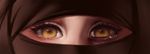  abuse banned_artist black_eye close-up domestic_violence eyelashes eyes hidden_face injury isis_(terrorist_group) jihad-chan looking_at_viewer muslim niqab original otto persona_eyes religion sad source_request tearing_up tears yellow_eyes 