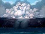  big_breasts breasts cloud cmile featureless_breasts female hair humanoid hurricane hurricane_irma not_furry personification secretgoombaman12345 slightly_chubby thick_thighs thunderstorm water wide_hips 