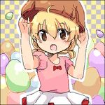  akazukin_chacha blonde_hair chacha hat open_eyes open_mouth 