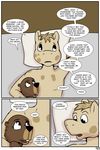 anthro beaver comic cub dialogue english_text equine female horse male mammal rodent study_partners text thunderouserections young 