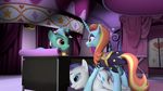  balls cum cum_in_pussy cum_inside dickgirl equine friendship_is_magic horn horse intersex lyra_heartstrings_(mlp) mammal my_little_pony penetration pony rarity_(mlp) sassy_saddles_(mlp) sex stealth_sex under_table unicorn vaginal vaginal_penetration 