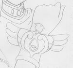  akazukin_chacha arm magical_princess shield sketch 