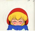  akazukin_chacha chacha eyes_closed hood pillow 