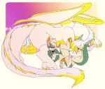 after_anal anal anthro anus balls blonde_mane blue_eyes bodily_fluids claws cum cum_in_ass cum_inside cum_on_penis dragon duo equid equine feral fur gaping gaping_anus genital_fluids genitals grey_horn horn horse hybrid kyorg7 lizard locosaltinc male male/male mammal mane medial_ring membrane_(anatomy) membranous_wings multicolored_mane mythological_creature mythological_scalie mythology oral orange_anus orange_penis penis perineum pink_anus pink_penis pony reptile rimming scales scalie sex size_difference small_dom_big_sub white_body white_fur white_mane wings yellow_body yellow_claws yellow_fur yellow_penis yellow_scales