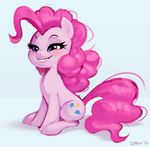  2017 biting_lip cutie_mark equine female friendship_is_magic horse imalou mammal my_little_pony pinkie_pie_(mlp) pony solo 