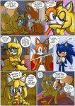  big_breasts big_penis breasts comic female kissing male male/female miles_prower nipples penis penis_expansion raianonzika sonic_(series) sonic_boom sonic_the_hedgehog zooey_the_fox 