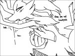 1-bit 2020 3_fingers 4:3 5_fingers against_surface aliasing ambiguous_anthro ambiguous_gender ambiguous_human anthro arm_tuft binary_drawing blush blush_lines braixen breath canid cheek_tuft cute_fangs digital_drawing_(artwork) digital_media_(artwork) disembodied_hand duo ears_back english_description english_text facial_tuft fangs fingers flat_chested generation_6_pokemon greyscale grope groping_from_behind hip_tuft human inner_ear_fluff leaning leaning_forward looking_back mammal monochrome narrowed_eyes nintendo nipple_fetish nipple_pinch nipple_play nude_ambiguous nude_anthro object_in_tail open_mouth panting pinch pivoted_ears pointy_ears pokemon pokemon_(species) prick_ears shoulder_tuft side_view simple_background solo_focus standing stick stick_in_tail stoic5 tail tapering_snout teeth text tongue tremble_spikes tuft white_background