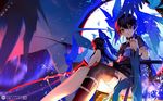  joseph_lee pixiv_fantasia pixiv_fantasia_revenge_of_the_darkness sword thighhighs 