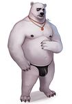  bear bulge clothing disney dsharp_k koslov male mammal polar_bear solo underwear zootopia 