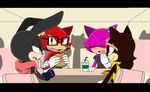  2017 anthro black_nose canine cat clothing custom_character_(sonic_forces) eyewear feline fur glasses gloves lagomorph male mammal rabbit sonic_(series) sonic_forces sonicsky2337 toony video_games wolf 
