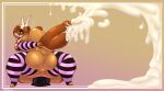  absurd_res anal anal_masturbation anthro big_butt bodily_fluids butt cum dildo excessive_cum excessive_genital_fluids femboy generation_5_pokemon genital_fluids genitals heikidraws hi_res huge_butt hyper hyper_butt hyper_cum hyper_genitalia male masturbation nintendo pokemon pokemon_(species) ruined_makeup scolipede sex_toy solo 
