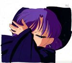  akazukin_chacha cape hood purple_hair yakko 