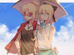  fate/stay_night megane mordred_(fsn) saber saber_lily umbrella yorukun 