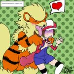  arcanine cautioncat lyra nintendo pokemon 