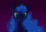  2017 blue_hair equine female feral friendship_is_magic goattrain hair horn jewelry mammal my_little_pony necklace portrait princess_luna_(mlp) solo unicorn 
