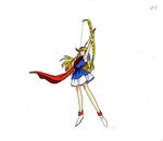  akazukin_chacha arrow blonde_hair bow magical_princess standing 