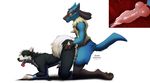  anal canine cum dean.winchester dog husky internal lucario male male/male mammal nintendo penis pok&eacute;mon tongue video_games 