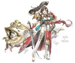  1girl :d adeptus_astartes armor black_hair boots breasts character_name chinese_commentary cleavage_cutout clothing_cutout commentary_request facial_mark genderswap genderswap_(mtf) gloves high_ponytail highres holding holding_sword holding_weapon jaghatai_khan jetbike large_breasts open_mouth pauldrons pelvic_curtain planted planted_sword ponytail primarch red_gloves red_overskirt saber_(weapon) shinnasuka025 shoulder_armor smile solo sword teeth thigh_boots upper_teeth_only warhammer_40k weapon white_boots white_scars yellow_eyes 