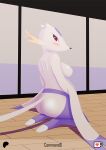 anthro anthrofied areola blush blush_lines breasts commandg female female_anthro generation_5_pokemon looking_at_viewer medium_breasts mienshao nintendo nipples nude pink_areola pink_nipples pokemon pokemon_(species) pokemorph pregnant pregnant_anthro pregnant_female solo