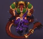 2023 anal anal_penetration anthro anthro_penetrating anthro_penetrating_humanoid armor artist_name biped black_hair black_penis bodily_fluids brown_body brown_scales conop-8888 cum cum_in_ass cum_inside cum_on_self cum_while_penetrated demon dominant dominant_anthro dominant_male dragon drogoz_(paladins) duo erection genital_fluids genitals hair hi-rez_studios hi_res humanoid humanoid_on_anthro humanoid_penetrated interspecies leg_grab looking_pleasured male male/male male_penetrated male_penetrating male_penetrating_male motion_lines mythological_creature mythological_scalie mythology nude one_eye_closed open_mouth paladins_(game) penetration penile penile_penetration penis penis_in_ass purple_body razar_(ilovdota2) scales scalie sex simple_background spiked_tail spikes spikes_(anatomy) submissive submissive_humanoid submissive_male tail text thrusting