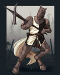 anthro armor armored_body belt bevor border bottomwear chainmail clothed clothed_anthro clothing cosmicminerals couter cuisse detailed_background digitigrade elijah_summers equid equine faceless_character faceless_male fantasy fluffy fluffy_tail fog foggy_background forest fur furgonomics gambeson gauntlets gloves gorget greaves green_eyes hammer handwear headgear helmet hi_res hidden_face holding_melee_weapon holding_object holding_weapon horse layered_clothing mace male male_anthro mammal mask masked_male medieval medieval_armor medieval_clothing medieval_fantasy melee_weapon mercenary metal_helmet multicolored_body multicolored_fur narrowed_eyes outside_border pants pauldron plant plate_armor polearm poleyn pose rerebrace sabatons silhouette solo standing surcoat tail tassets tools tree vambrace visor visor_helmet weapon white_body white_fur wielding_weapon