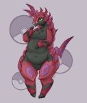 anthro arthropod belly eyewear generation_5_pokemon glasses hi_res leg_markings male markings nintendo pokeball pokemon pokemon_(species) round_glasses scolipede slightly_chubby smug thigh_markings verun_ii wearing_glasses yellow_eyes