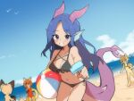 2026 absurd_res animal_humanoid anthro aquatic aquatic_dragon aquatic_dragon_humanoid aquatic_humanoid ball beach beach_ball bikini_bottom_removed biped black_clothing black_swimwear black_two-piece_swimsuit blue_eyes blue_hair canid canine canis clothing curled_tail dessert domestic_dog dragon dragon_humanoid ear_fins exclamation_point faceless_character faceless_male female fennec_fox fin food fox fur group hair hi_res horn humanoid ice_cream inflatable lilkon lilkon_(character) male mammal mythological_creature mythological_scalie mythology orange_hair purple_horn purple_tail red_clothing red_swimwear rin_(lilkon) scalie solo_focus swimwear tail tan_body tan_fur true_fox two-piece_swimsuit yellow_body yellow_fur yumi_(lilkon)