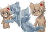  blush ctog feline kissing male male/male mammal young 