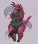 animal_genitalia animal_penis anthro arthropod belly black_penis equine_genitalia equine_penis eyewear flared_penis generation_5_pokemon genitals glasses hi_res leg_markings male markings mismatched_animal_genitalia mismatched_animal_penis mismatched_genitalia mismatched_penis nintendo penis pokeball pokemon pokemon_(species) round_glasses scolipede slightly_chubby smug solo thigh_markings verun_ii wearing_glasses yellow_eyes