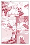 2023 big_breasts body_outline bottomwear breasts burp_cloud burping clothed clothed_female clothed_human clothing comic detailed_background dialogue eeveelution english_text female female_human female_pred feral feral_prey forest generation_2_pokemon generation_5_pokemon generation_6_pokemon group hair happy hi_res human human_pred kneeling larger_feral larger_male long_hair male male_prey mammal nintendo nipple_outline outside plant pokeball pokemon pokemon_(species) pokemon_trainer ponytail scolipede shorts shyguy9 size_difference sleeveless_jacket smaller_female smaller_human smaller_pred smelly speech_bubble sylveon talking_feral talking_to_another text tree trio typhlosion vore