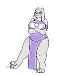  2017 big_breasts boss_monster breasts caprine clothing female fur goat horn long_ears mammal robertge solo tagme text toriel undertale video_games white_fur 