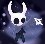  anthro armor balls barefoot clothed clothing cute headgear helmet hi_res hollow_knight hollow_knight_(species) horn humanoid knight male mark_m mostly_nude mouse_pointer penis pointer protagonist_(hollow_knight) solo standing uncut video_games 