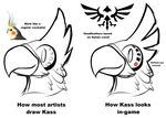  avian bird kazz_(zelda) male nintendo public_service_announcement rito the_legend_of_zelda tikara video_games 
