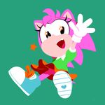  amy_rose clothing footwear fur gaturo hedgehog mammal pink_fur rosy_the_rascal shoes skirt sonic_(series) 