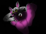  2017 3_toes animatronic anthro canine claws digital_media_(artwork) feet five_nights_at_freddy&#039;s five_nights_at_freddy&#039;s_2 foot_fetish foot_focus fox funtime_foxy funtime_foxy_(fnafsl) looking_at_viewer machine mammal mangle_(fnaf) open_mouth paws robot sister_location smile soles solo toe_claws toes video_games 