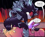  anal anal_penetration bat big_breasts big_butt big_penis breasts butt cum cum_in_ass cum_inside dreamcastzx1 female hedgehog huge_penis male mammal mephiles_the_dark penetration penis rouge_the_bat sonic_(series) spiky_cock 