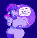 2017 angry anthro beverage big_breasts breasts caprine cigarette female glass gmilf looking_at_viewer mammal mole nana_noodleman nude open_mouth sheep sing_(movie) sitting smoking smutbooru speech_bubble stool 