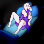  2016 anthro bed big_breasts boss_monster breasts caprine chelodoy cloth eyes_closed female fur goat hi_res huge_breasts inverted_nipples mammal masturbation mother nipples parent solo toriel undertale vaginal vaginal_masturbation video_games 