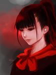  babymetal black_hair bow cape character_request long_hair lsize solo tagme 
