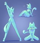  anthro cat feline female linda_(nekuzx) mammal nekuzx 