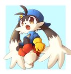  cat clothing feline fur hat klonoa klonoa_(series) lagomorph male mammal rabbit simple_background solo video_games yamatoooooo young 赤マフラー大和 