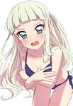  aikatsu! bikini breast_hold megane sekina swimsuits toudou_yurika 