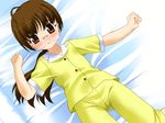  brown_eyes brown_hair eyeglasses loli sol-fa-soft 