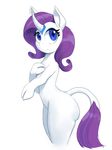  2017 blue_eyes cutie_mark equine female friendship_is_magic hair horn mammal my_little_pony raikoh-illust rarity_(mlp) simple_background solo unicorn white_background 