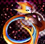  2017 ambiguous_gender checkered_background constellation deoxys deoxys_(attack_form) digital_media_(artwork) digital_painting_(artwork) legendary_pok&eacute;mon lizardoneievui13 looking_at_viewer nintendo pattern_background pok&eacute;mon simple_background solo star tentacles video_games 