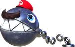  3d_(artwork) alpha_channel animate_inanimate ball_and_chain blue_eyes cappy_(mario) chain chain_chomp clenched_teeth detailed digital_media_(artwork) facial_hair full-length_portrait grey_body hat hi_res male mario_(chain_chomp) mario_bros metallic_body mostly_nude mustache naked_hat nintendo not_furry official_art portrait possession sharp_teeth side_view simple_background solo super_mario_odyssey teeth transparent_background unknown_artist video_games 