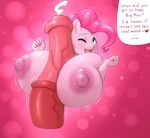 2017 animal_genitalia animal_penis anthro anthrofied areola big_macintosh_(mlp) blush breasts cum dialogue duo earth_pony english_text equine equine_penis erection eyes_closed female friendship_is_magic hair horse hyper hyper_penis hyperstorm_h male male/female mammal medial_ring my_little_pony nipples nude open_mouth penis pink_hair pinkie_pie_(mlp) pony sex solo_focus starykrow text titfuck vein 