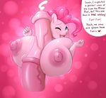  2017 animal_genitalia animal_penis anthro anthrofied areola blush breasts cum dialogue duo earth_pony english_text equine equine_penis erection eyes_closed female friendship_is_magic hair horse hyper hyper_penis hyperstorm_h male male/female mammal medial_ring my_little_pony nipples nude open_mouth penis pink_hair pinkie_pie_(mlp) pony selfcest sex solo_focus square_crossover starykrow text titfuck vein 