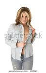  female human mammal real simple_background solo stock_photo white_background 